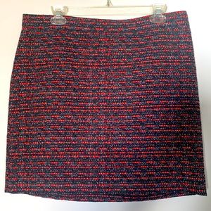 Navy and red Marc by Marc Jacobs skirt